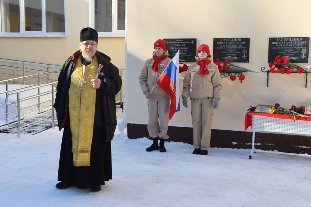 День памяти воинам в Каменской школе!